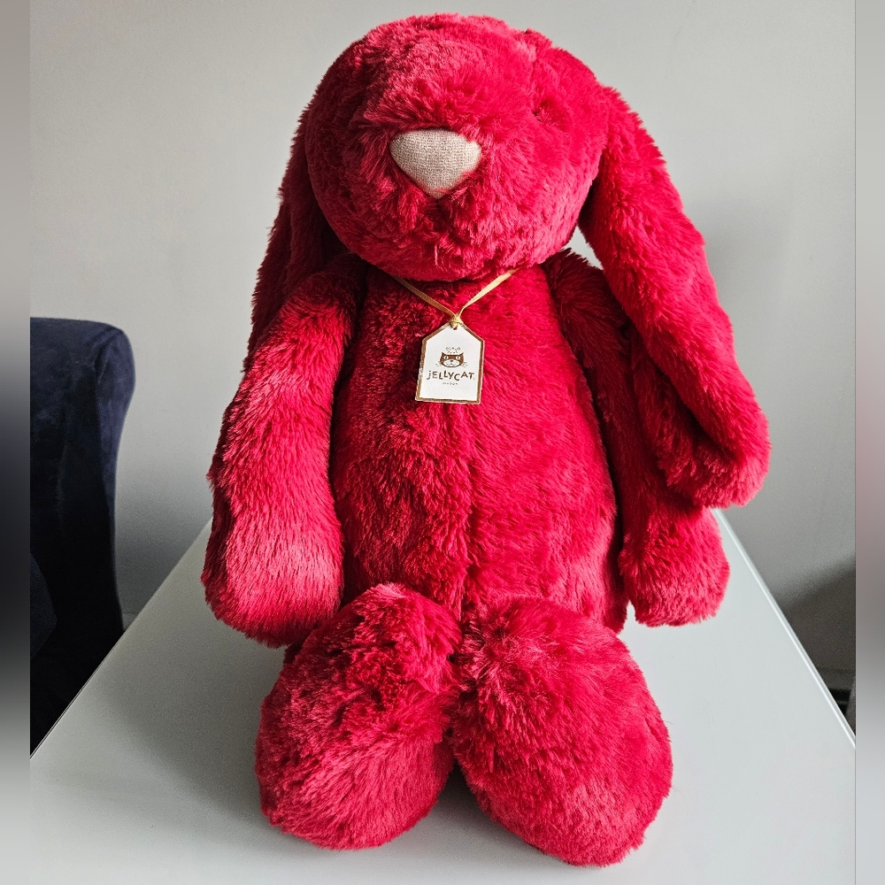 Jellycat Luxe Bunny Scarlett Huge